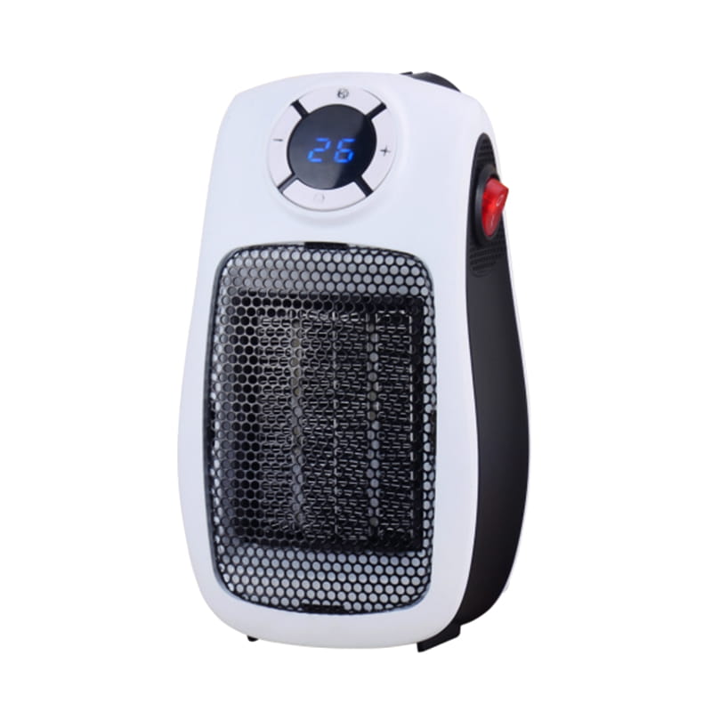 Máy sưởi máy sưởi tiện dụng PTC nóng PTC 600 Watts, màu trắng